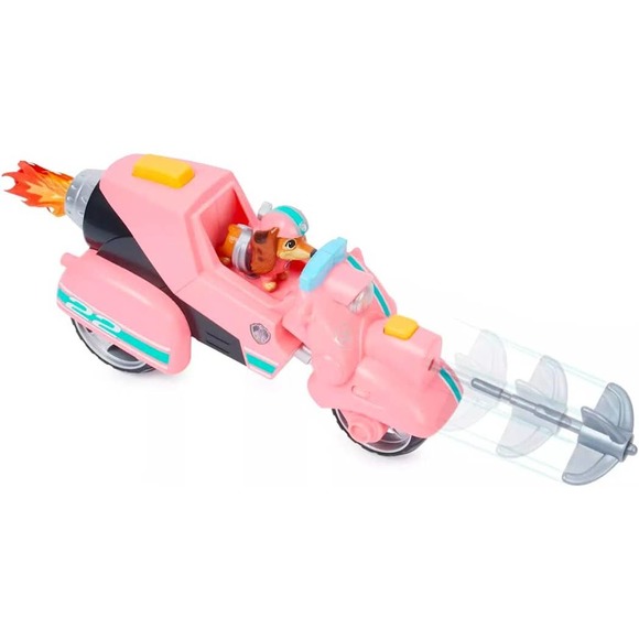 Paw Patrol The Movie Liberty Feature Vehicle Motorbike Figure pink - Picture 3 of 3